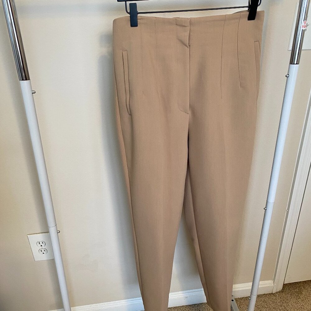 ZARA Tailored Wide-Leg Pants – Size L